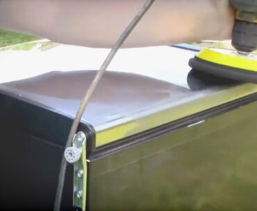 sanding and polishing