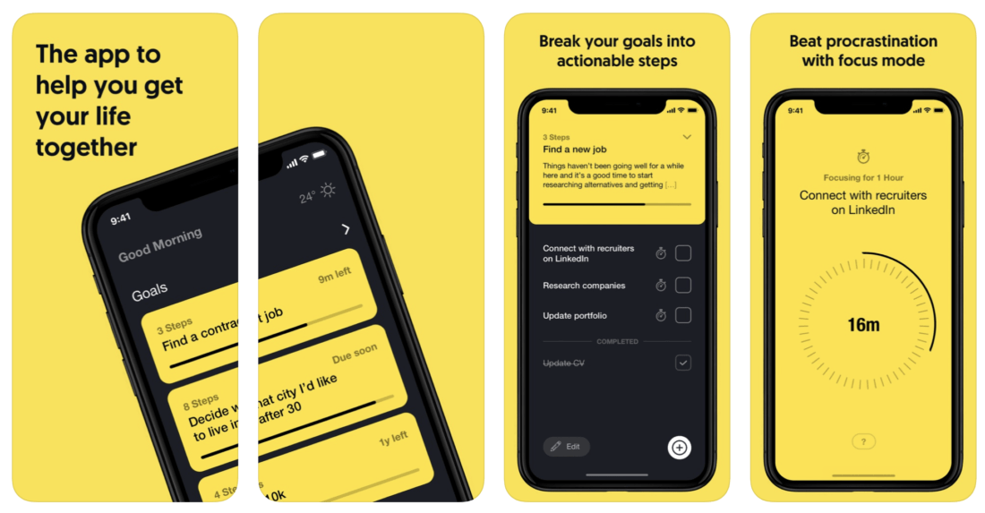 Thrive - Goals Ideas Decisions