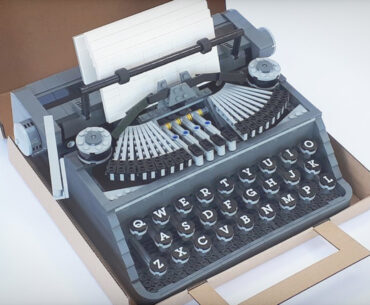 This Functioning LEGO Typewriter Might Go Into Production LEGO Typewriter