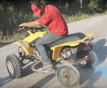 Will it Work?: Barbell Gym Weights as ATV Wheels