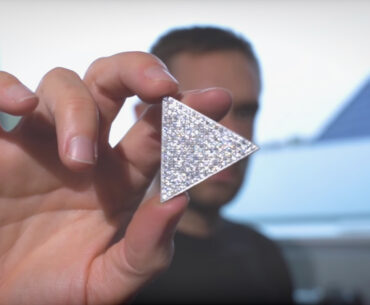 Behind the Design: A YouTube Play Button Made From Diamonds