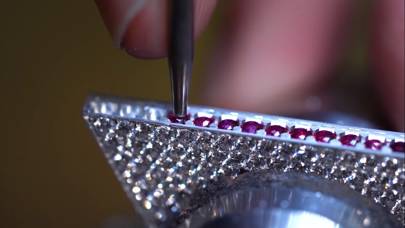 Behind The Design A Youtube Play Button Made From Diamonds Solidsmack