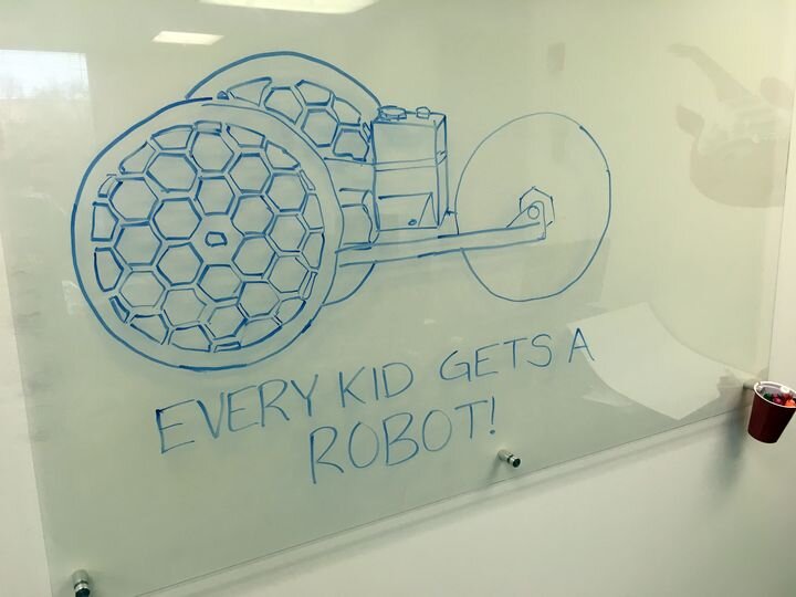 “Every Kid Gets A Robot” robot [Source: Danielle Boyer]