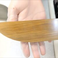 lignum vitae wood knife