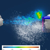 Dassault Systemes COVID-19 Coronavirus Sneeze Simulation