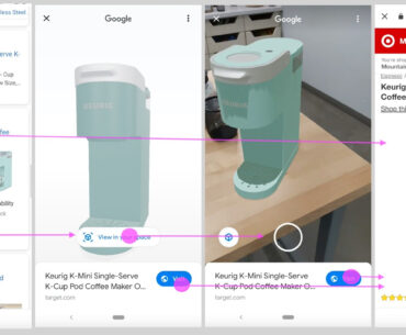 Easily View 3D Results In Your Google Searches google search 3D AR
