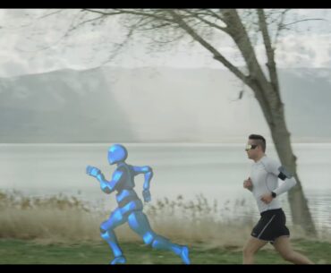 Run Against Your 3D Avatar with These Mixed Reality Glasses ghost pacer