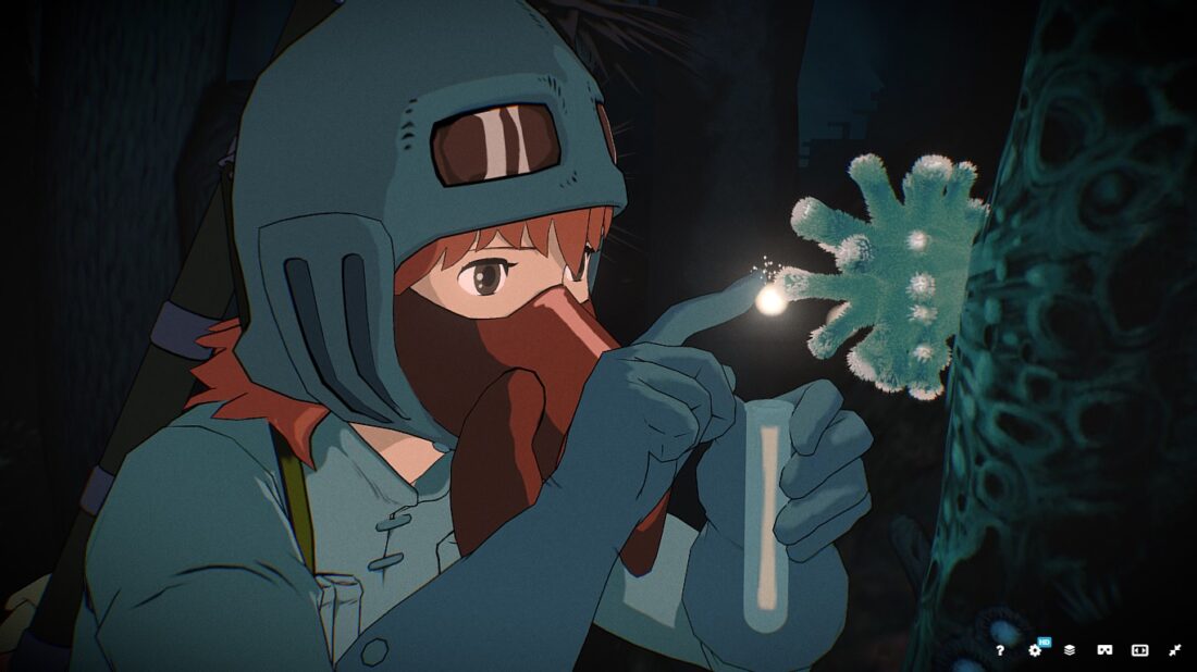 nausicca 3d scenes