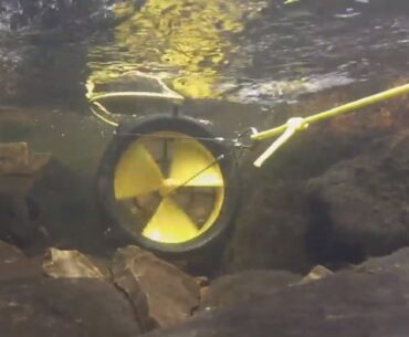 waterlily portable turbine