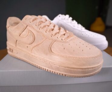How To Turn a Block Of Wood Into A Nike Air Force Shoe Replica wooden nike air force