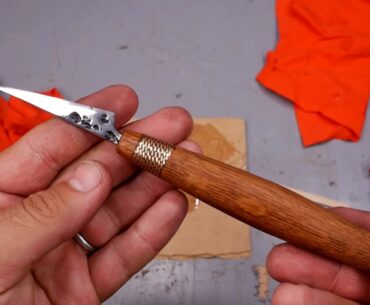 Watch A Hundred-Year-Old Rusty Knife Get Brought Back To Life antique rusty knife restoration