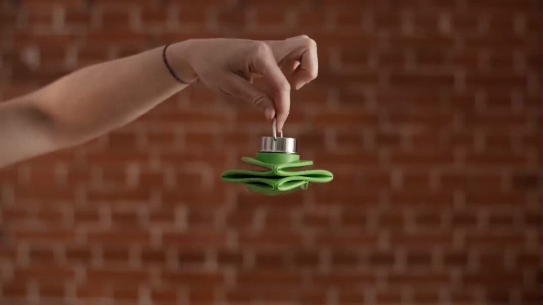 difold origami bottle