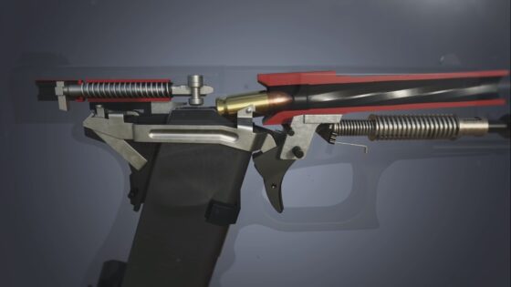 how a gun works animation