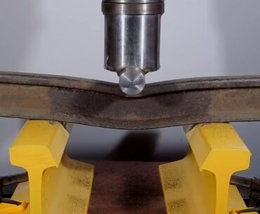 Watching A 100-Ton Hydraulic Press Crush Objects Is Oddly Satisfying hydraulic presss ASMR