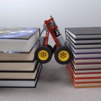 making lego car climb