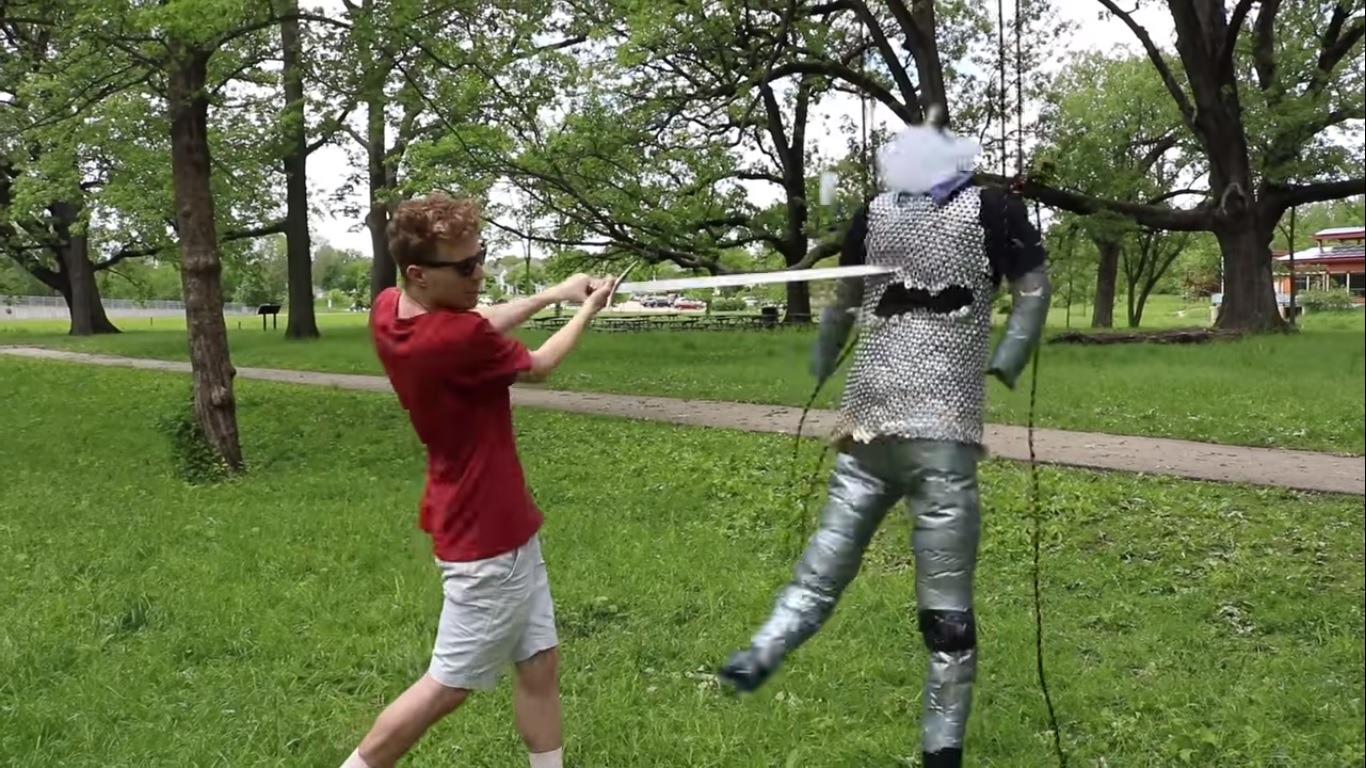 Can Chainmail Made From Poptabs Protect You In A Swordfight? SolidSmack