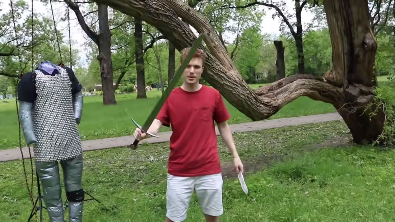 Can Chainmail Made From Poptabs Protect You In A Swordfight? SolidSmack