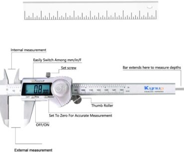 5 Best Digital Calipers Review and Buyer’s Guide