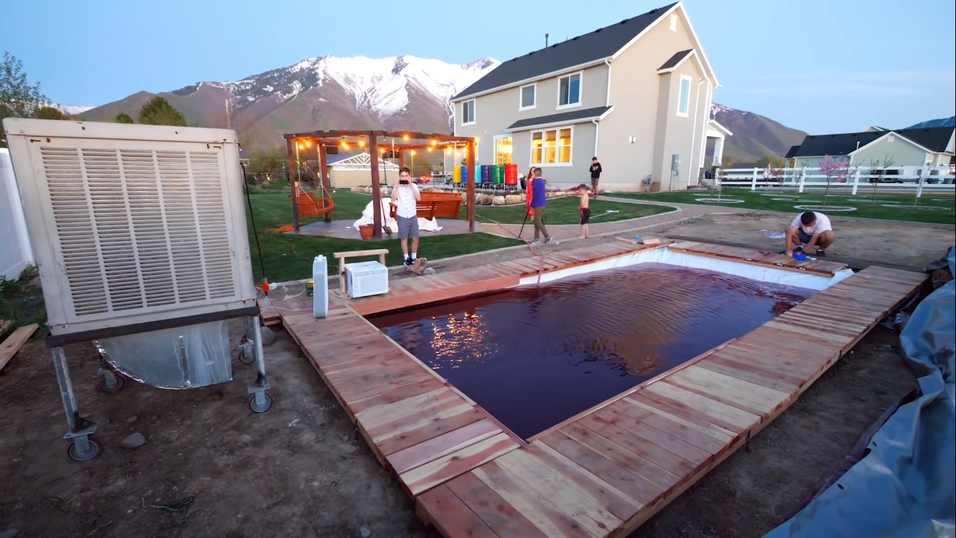 Mark Rober Fills A Pool Full of Actual Gelatin SolidSmack