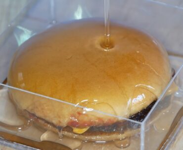 pouring resin on mcdonalds