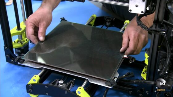 3d printing a 3d printer 