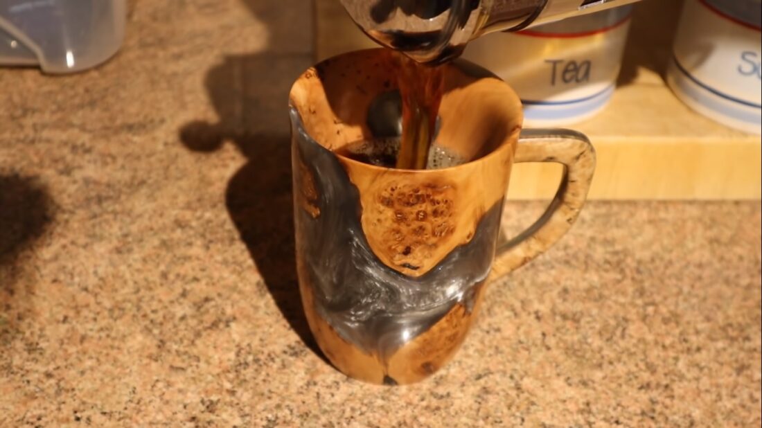 apple log mug