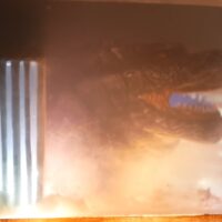 godzilla in resin