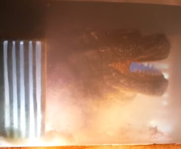 godzilla in resin