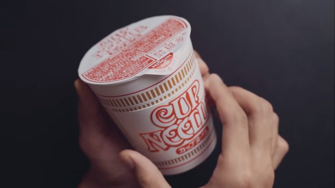 Nissin Cup Noodle Replica Gets Assembled SolidSmack