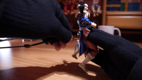 stop motion Street Fighter