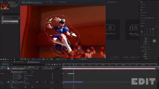 stop motion Street Fighter