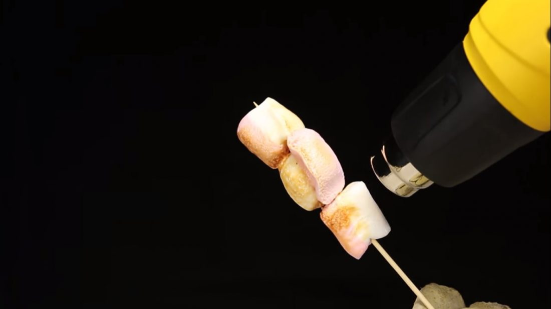 Heat Gun as Portable Cooking Tool SolidSmack