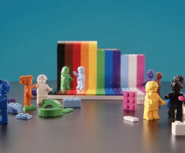 LEGO Announces LGBTQ-Celebratory LEGO Set lego everyone is awesome