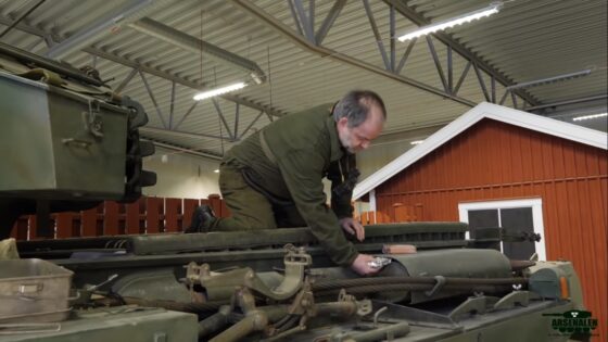 cooking inside a tank