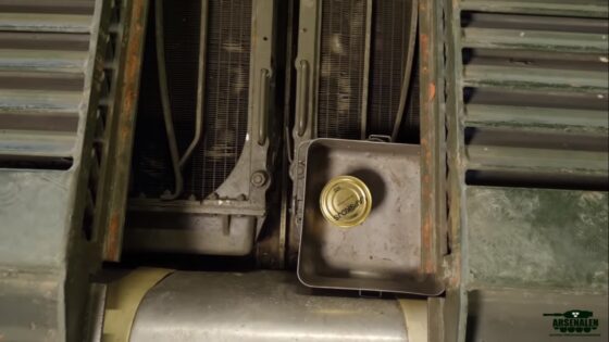 cooking inside a tank