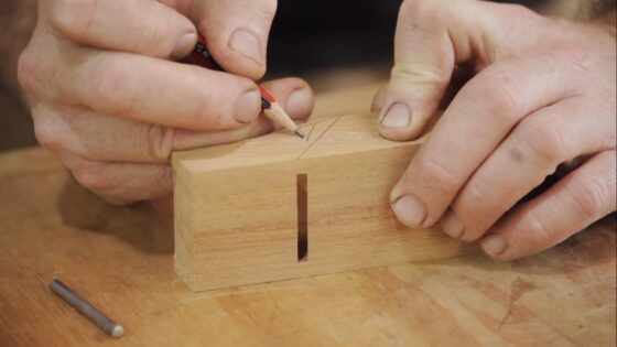 lawn mower blade block plane