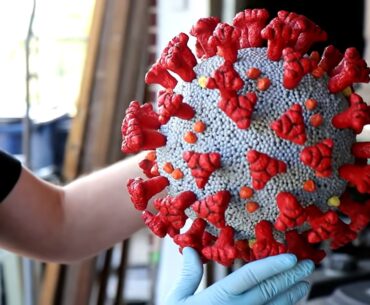 How to Create a COVID-19 Paper Mache Model paper mache covid-19 virus