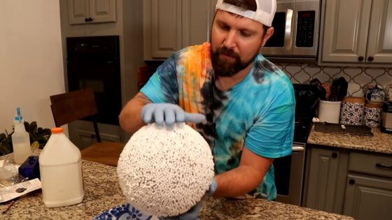 paper mache covid-19 virus