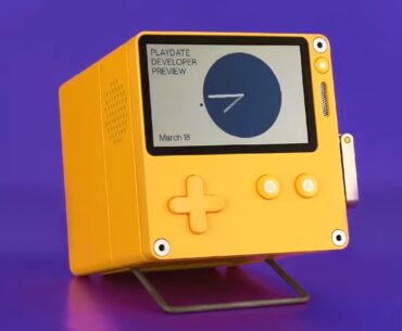 Handheld Retro Console ‘Playdate’ Gets New Features, Games, and a Pre-Order Date playdate june update
