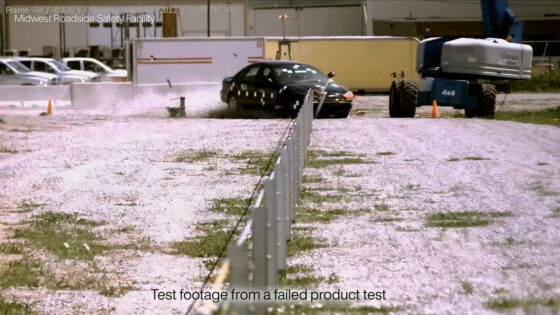 road barrier safety design