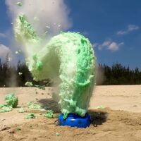 soda mentos explosion
