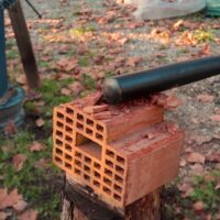 solid aluminum baseball bat