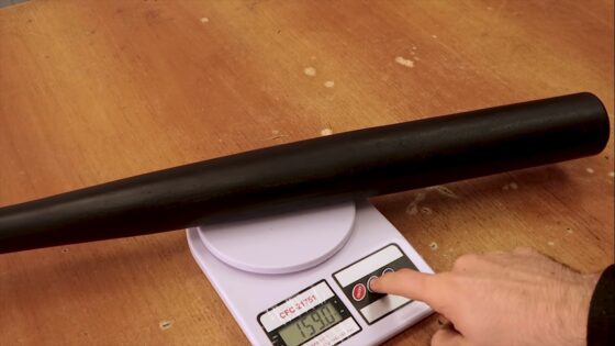 solid aluminum baseball bat