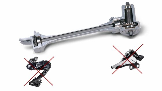 chainless drive shaft