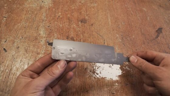 chainsaw damascus experiment