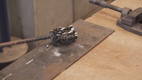 chainsaw damascus experiment