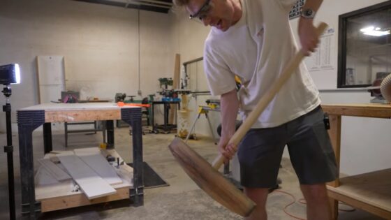 minecraft wooden pickaxe irl