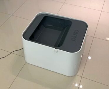 Pluto Square: The Modern, Automated Litter Box pluto square