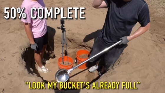 underground bunker with spoons