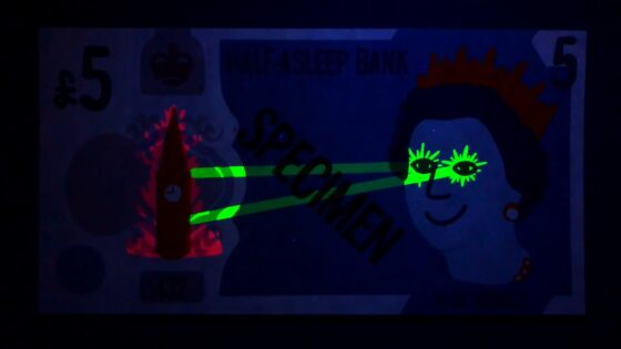 bank notes invisible ink